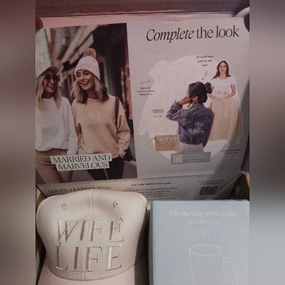 Brand New Miss To Mrs Bridal Box”